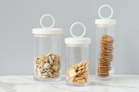 Bianca Scandinavian Glass Food Storage Canister