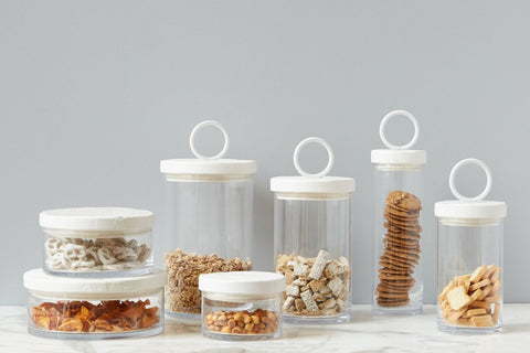 Bianca Scandinavian Glass Food Storage Canister