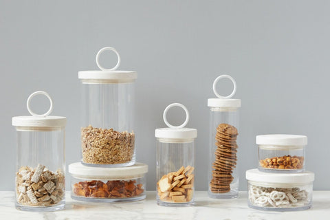 Bianca Scandinavian Glass Food Storage Canister