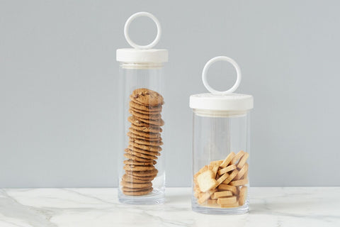 Bianca Scandinavian Glass Food Storage Canister