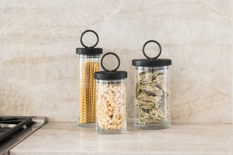 Barcelona Contemporary Food Storage Canister for Kitchen