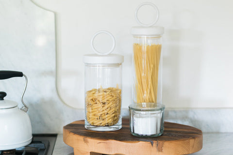 Bianca Scandinavian Glass Food Storage Canister