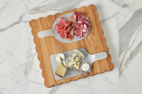 etúHOME etúHOME Everyday Minimalist Glass Serving Tray - Set of 2