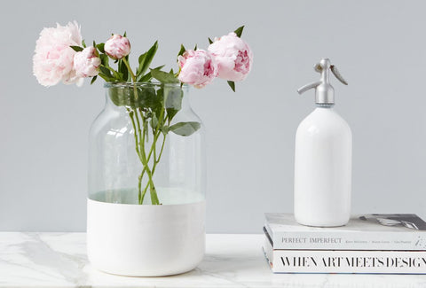 Contemporary Decorative Glass Storage Jar for Kitchen