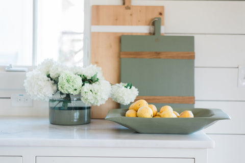 Decorating Essentials Contemporary Glossy Cylinder Flower Vase