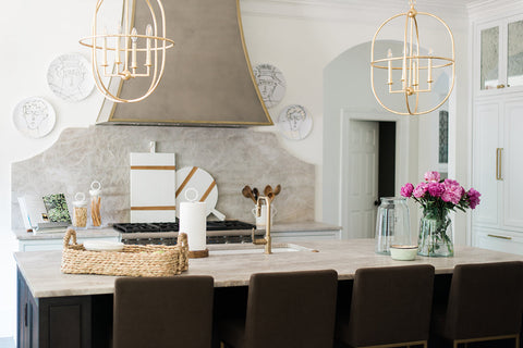 Organic Decorative Glass Storage Jar for Kitchen