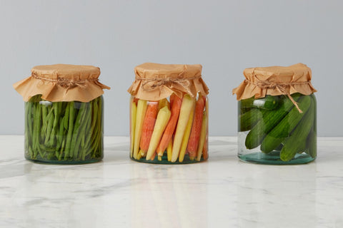 Organic Traditional Decorative Glass Canning Jar Storage