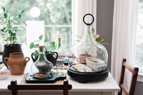 etúHOME Vintage Handmade Gift Serving Dish Cover