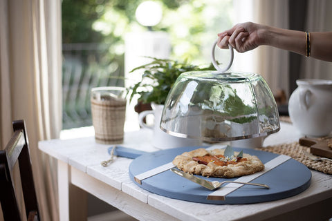 Organic Handmade Solid Serving Dish Cover