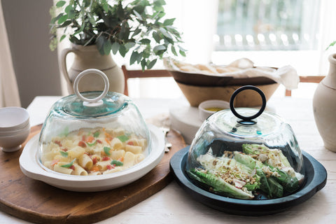 Organic Handmade Solid Serving Dish Cover