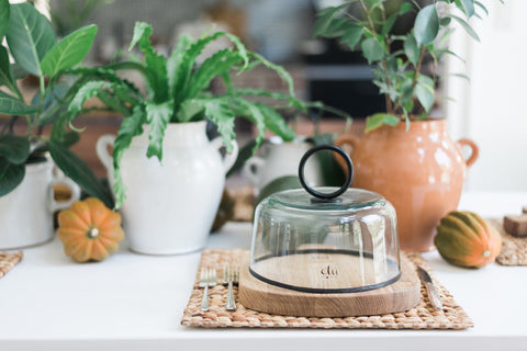 Organic Rustic Handmade Solid Serving Dish Cover