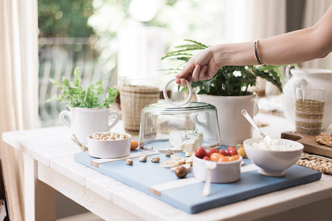 Organic Handmade Solid Serving Dish Cover