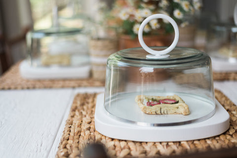 Organic Handmade Solid Serving Dish Cover