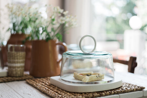 Organic Handmade Solid Serving Dish Cover