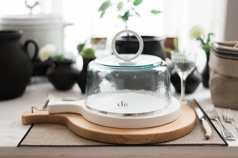 Organic Handmade Solid Serving Dish Cover