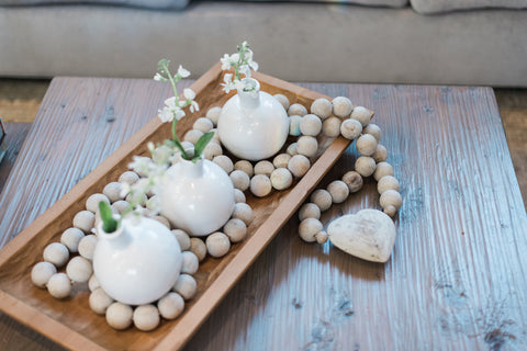 Decorating Essentials Contemporary Handcrafted Glass Bud Vase