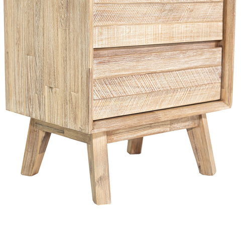 LH Imports Gia Scandinavian Timeless Minimalist Nightstand