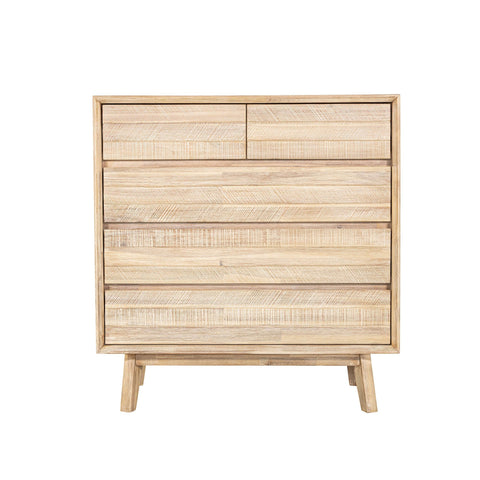 Gia Scandinavian Standard Chest with Inset Handles