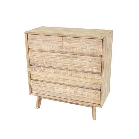 Gia Scandinavian Standard Chest with Inset Handles