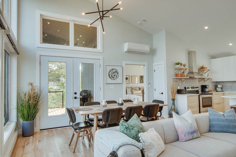 Gia Soft Scandinavian Extendable Dining Table with Frame Base