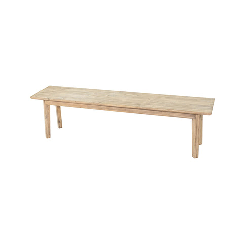 Timeless Minimalist Scandinavian Acacia Dining Bench
