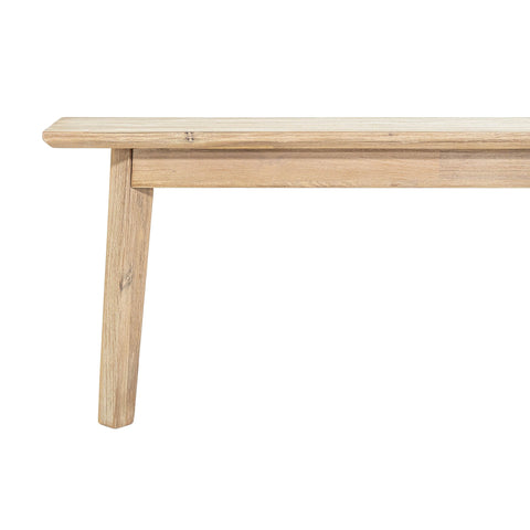 Timeless Minimalist Scandinavian Acacia Dining Bench