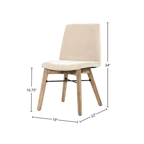 Timeless Minimalist Parsons Upholstered Dining Side Chair