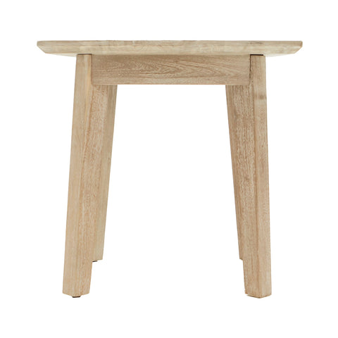 LH Imports Gia Rustic Space Saving Accent Table