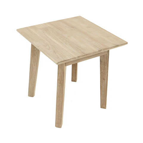 LH Imports Gia Rustic Space Saving Accent Table