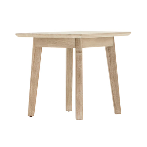 LH Imports Gia Rustic Space Saving Accent Table