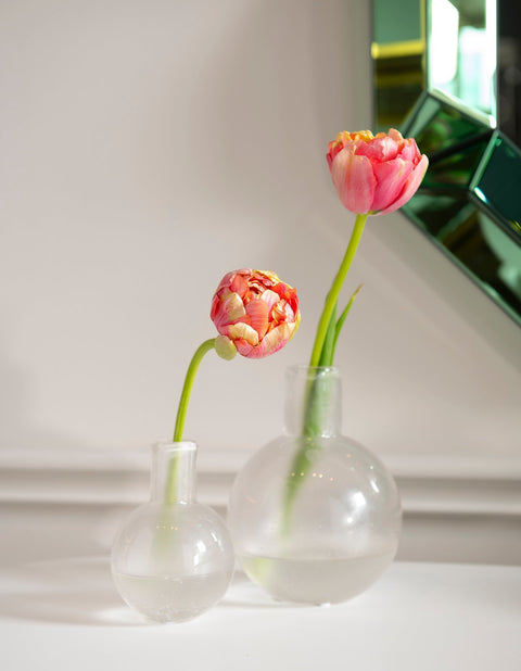Decorating Essentials Handcrafted Sphere Bud Vase