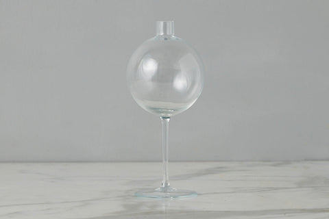 Decorating Essentials Footed Sphere Vase Contemporary Style