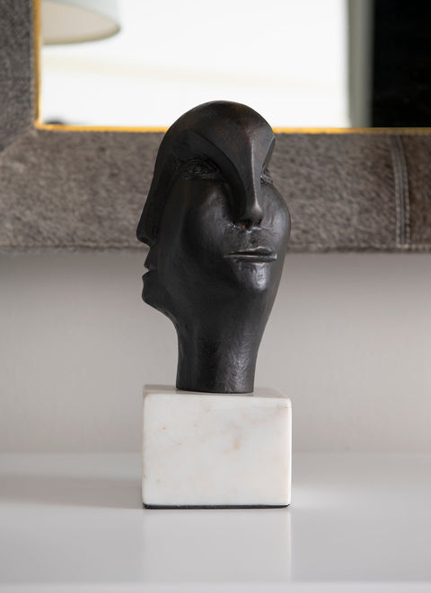 Decorating Essentials Modern Abstract Handcrafted Statue