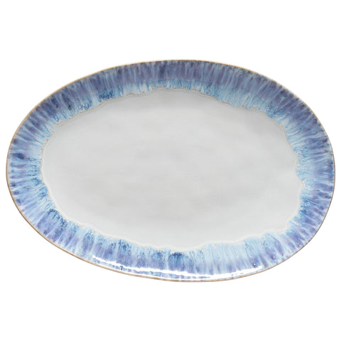 Costa Nova Coastal Abstract Stoneware Serving Platter