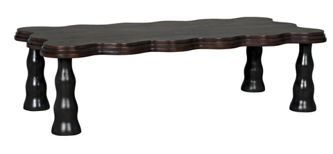 Timeless Minimalist Organic Freeform Frame Coffee Table