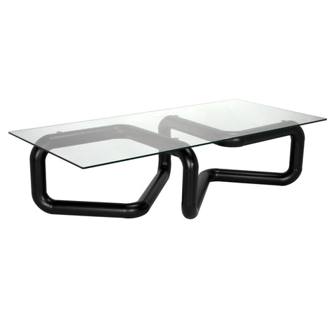 Linden Contemporary Rectangle Coffee Table with Frame Design