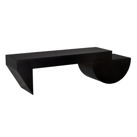 Timeless Minimalist Modern Freeform Coffee Table
