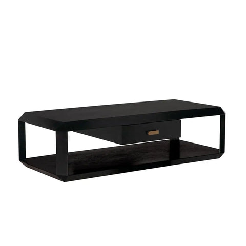 Timeless Minimalist Solid Frame Rectangle Modern Coffee Table