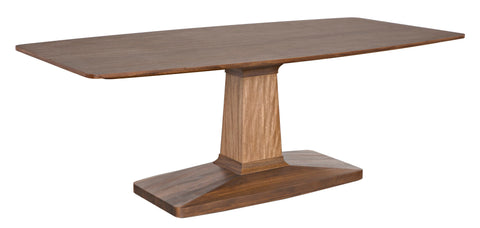 Travis Tulip Dining Table with Pedestal Base Modern Style
