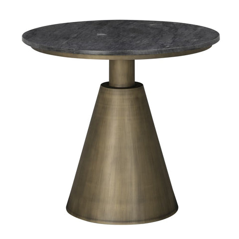 Nara Industrial Creative Round Drum Accent Table