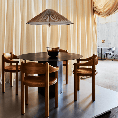 Artful Traditionalist Mid Century Ergonomic Armchair