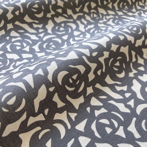 Gardenia Throw Pillow in Indigo