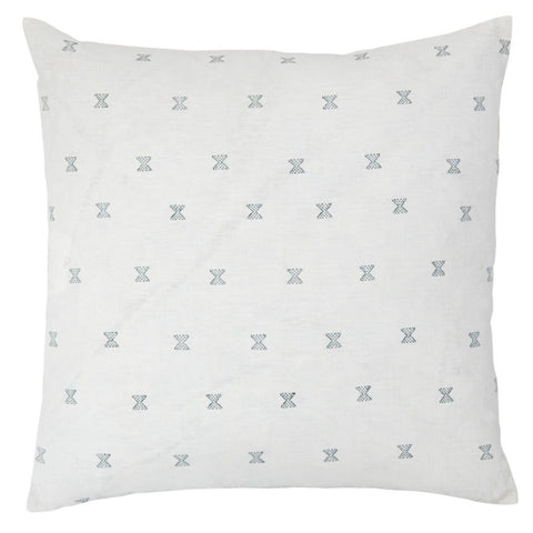 Filling Spaces Artful Traditionalist Hand Block Print Accent Pillow Scandinavian - 18 x 18 - 20 x 20 - 22 x 22 - 24 x 24 - 26X 26 - 14 x 20 - 14 x 40 - 18 x 40 - 16 x 50