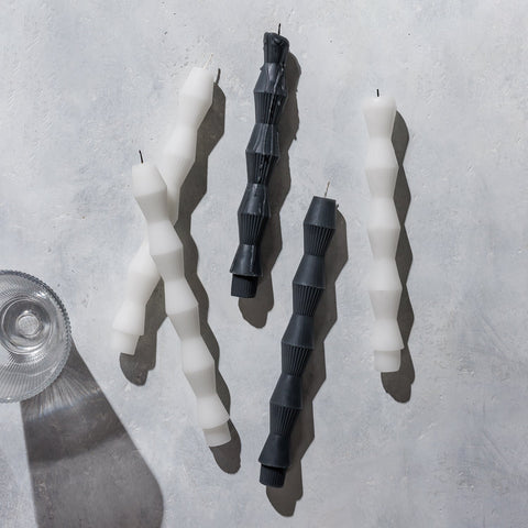 OZAIZ Everyday Novelty Scented Pillar Candle Set - Set of 2