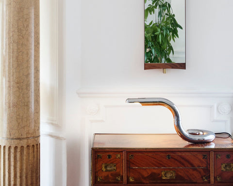 Aspide Accent Sleek Task Table Lamp with Adjustable Head