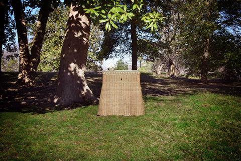 Bohemian Space Saving Rattan Center Table