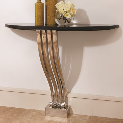 Global Views Grace Timeless Minimalist Modern Entryway Console