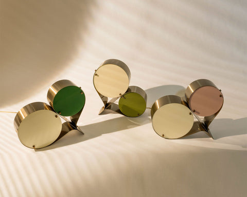 Coppia Ambient Sleek Round Table Lamp for Contemporary Spaces