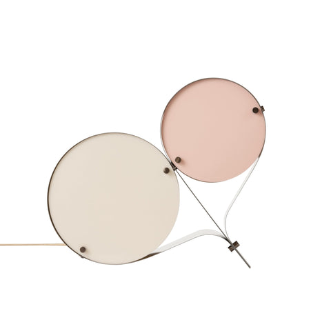 Coppia Ambient Sleek Round Table Lamp for Contemporary Spaces