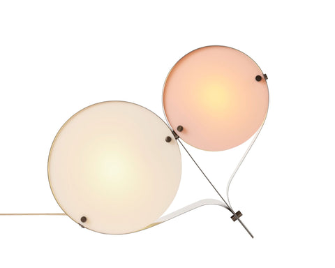 Coppia Ambient Sleek Round Table Lamp for Contemporary Spaces